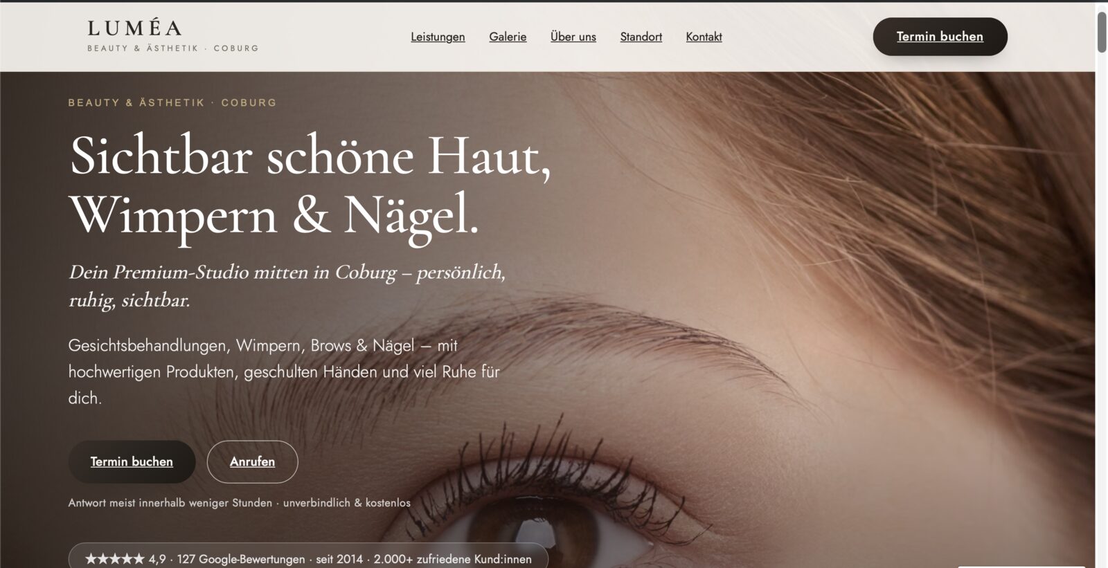 Luméa Website